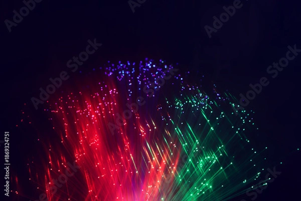 Obraz dark neon lights background. Abstract overlay