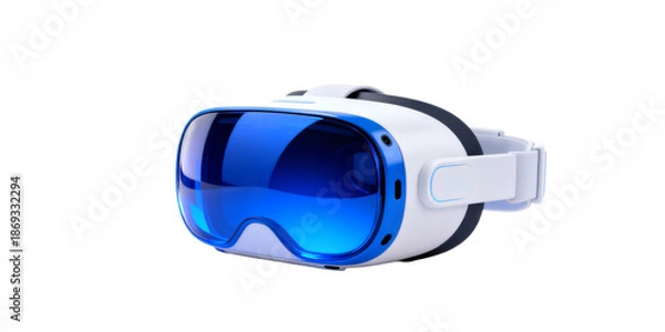 Obraz Blue Virtual Reality Headset for Immersive Experience