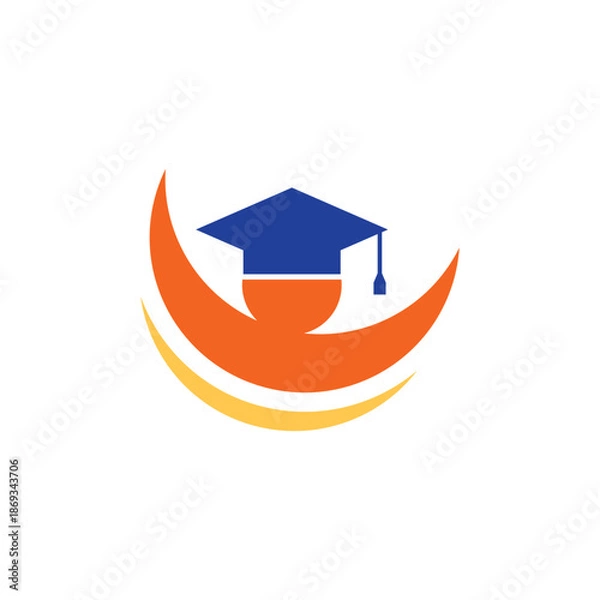 Fototapeta Education Logo Template