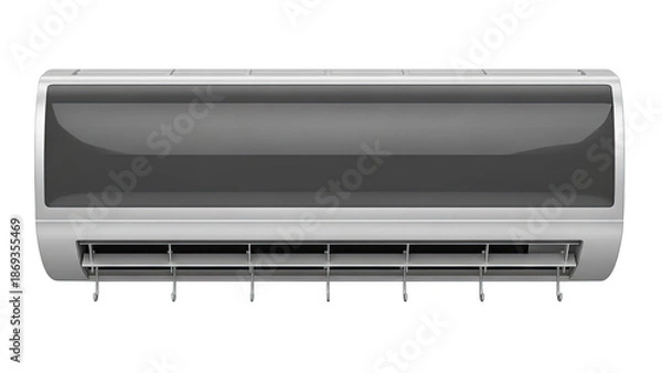 Obraz Modern Wall Mounted Air Conditioner Unit