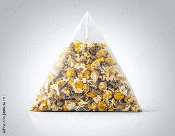 Obraz 차-티-허브차-허브티-카모마일-캐모마일-카모마일 차-카모마일 티-캐모마일 차-캐모마일 티-티백-삼각티백-캐모마일 꽃