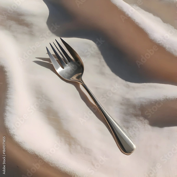 Obraz fork and spoon