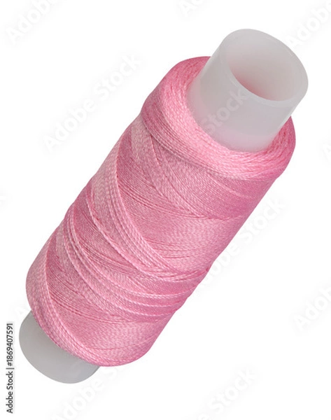 Obraz spool of pink thread