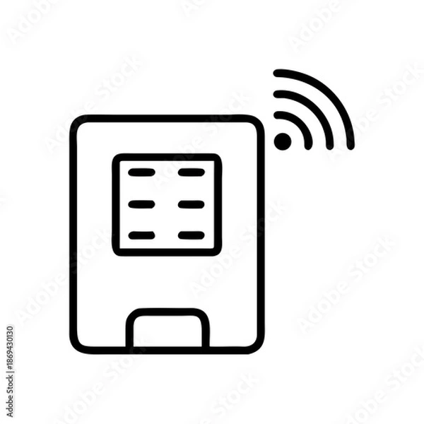 Obraz Wireless router icon