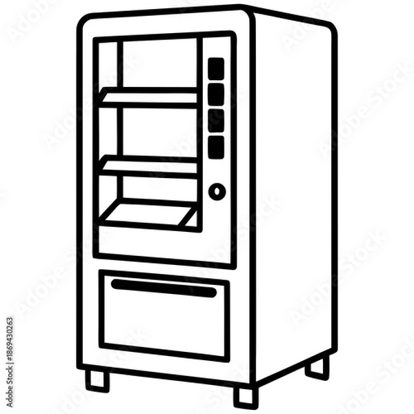 Obraz Vending machine