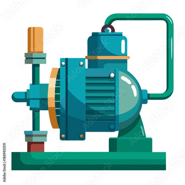 Obraz Industrial pump