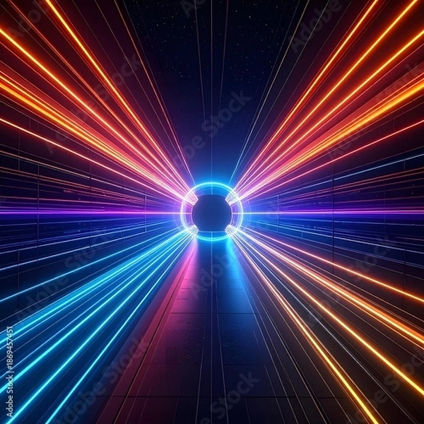 Obraz abstract blue background