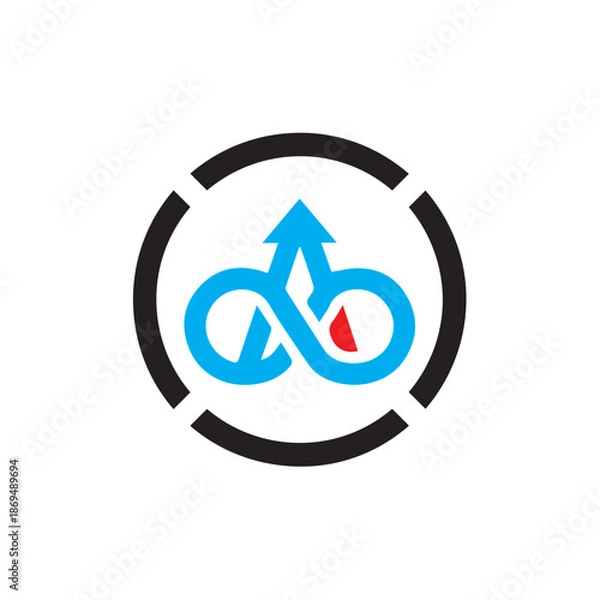 Fototapeta vector logo design