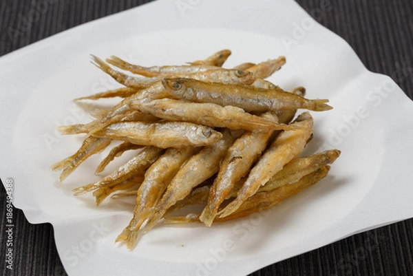 Obraz ワカサギの唐揚げ