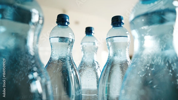 Obraz Bottles With Drinking Water