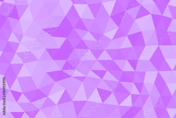 Obraz ブルーの三角形が連なる幾何学模様の抽象的な背景パターン