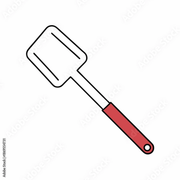 Fototapeta Kitchen Spatula Vector Illustration