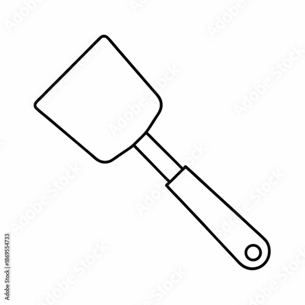 Fototapeta Kitchen Spatula Vector Illustration