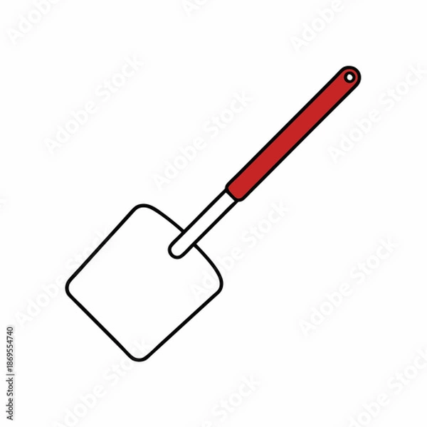 Fototapeta Kitchen Spatula Vector Illustration