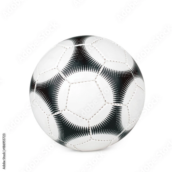 Obraz Soccer ball or football ball isolated in white background
