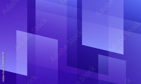 Obraz Abstract blue geometric background. Eps10 vector