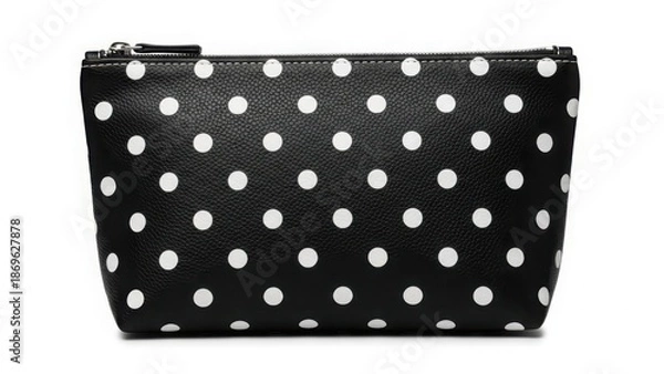 Obraz black plastic bag on white