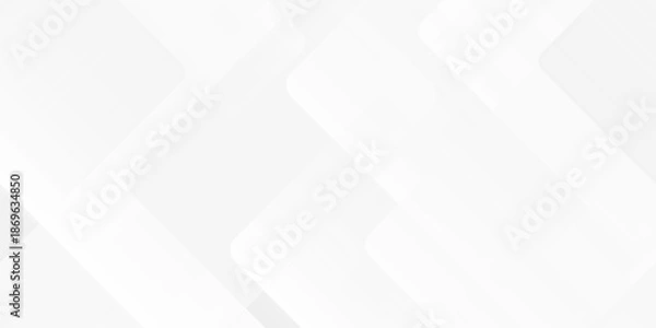 Obraz abstract white and grey gradient background EPS10