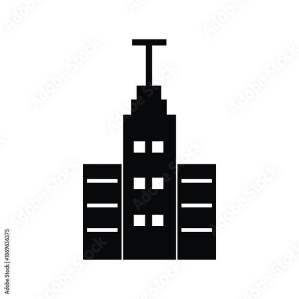 Obraz building   logo icon illustration flat