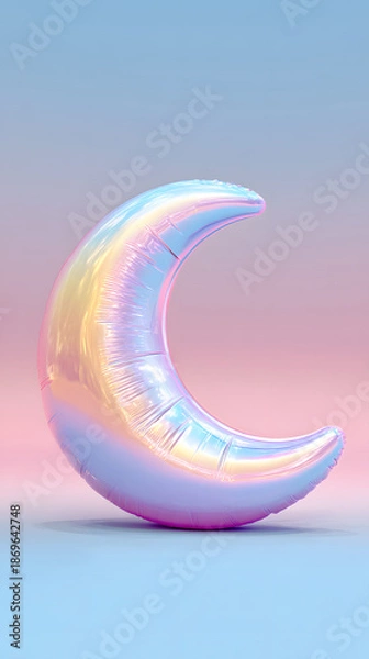 Obraz Moon shaped inflatable toy	
