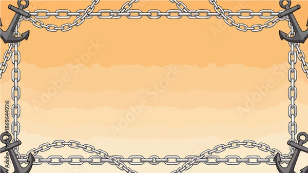 Fototapeta Beach themed poster background