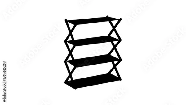 Fototapeta bladder examination, black isolated silhouette