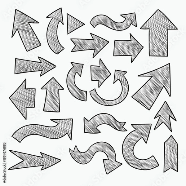 Obraz Simple text label indicating a vector file format on a clean white background