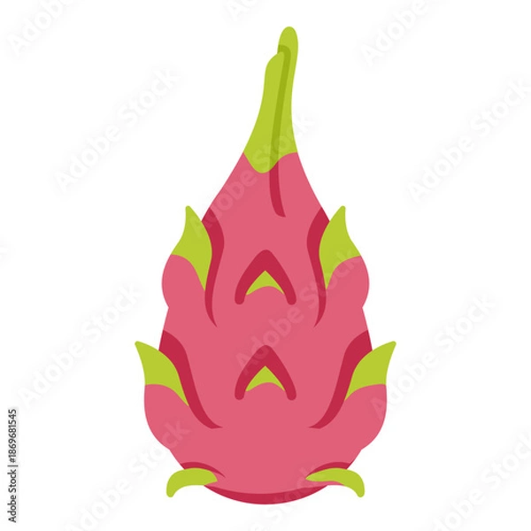 Obraz Vector Color Icon - Dragon Fruit