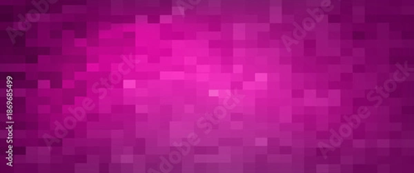 Obraz Light Pink vector background of rectangles and squares. Style quilt and blanket. Geometrical rectangular pattern. Repeating pattern with rectangle shapes.