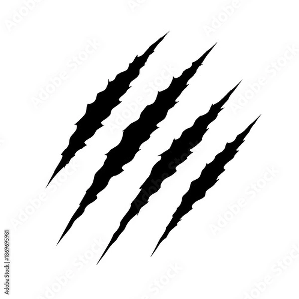 Obraz Simple Claw Marks Design
