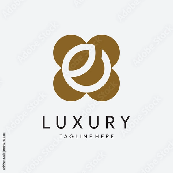 Obraz SIMPLE LOGO e nature logo design template elements