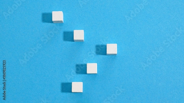 Obraz Business growth steps. Progress concept.