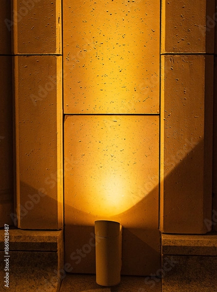 Obraz Yellow Night Decorative Wall Lighting