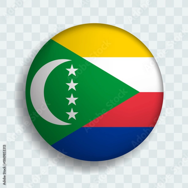 Fototapeta Comoros round ball