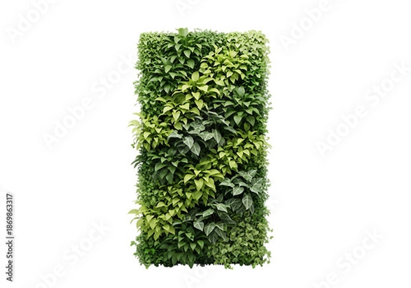 Obraz Lush green wall panel