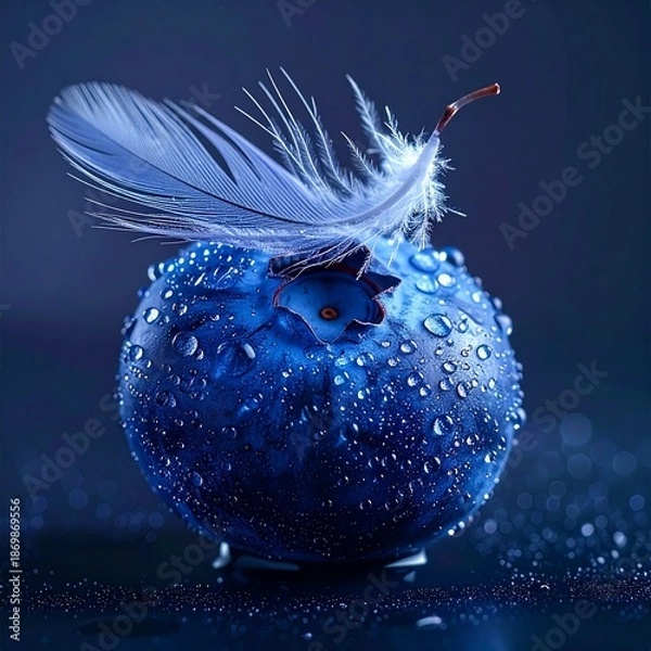 Obraz Blue Berry Macro