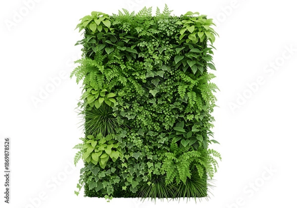 Obraz Lush green vertical garden