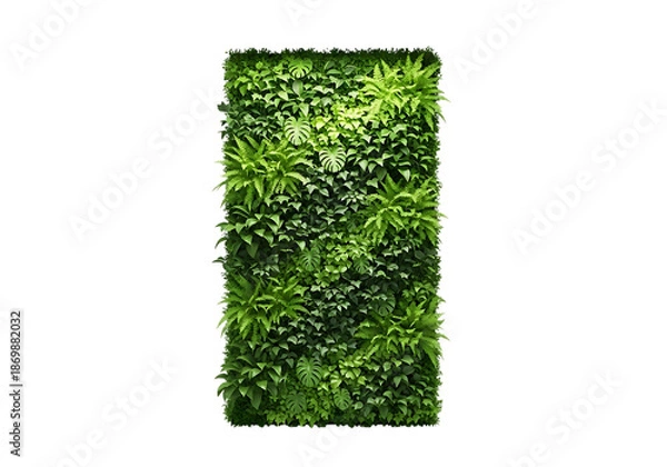 Obraz Lush green vertical garden