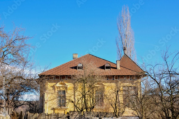 Obraz old abandoned house
