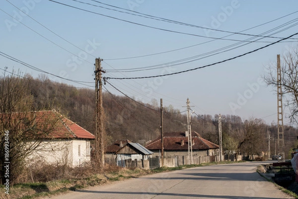 Obraz old abandoned house