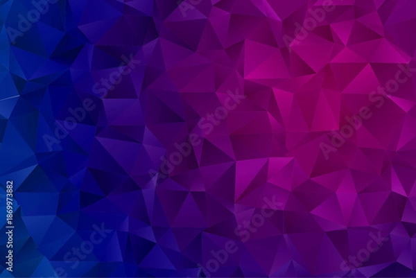 Obraz abstract pink and blue  geometric background
