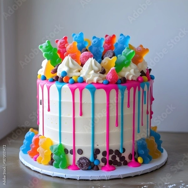 Obraz cake with jelly