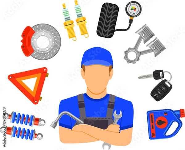 Obraz Car Service concept