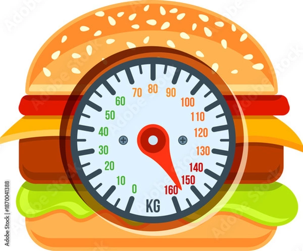 Obraz Obesity and Overweight Concept
