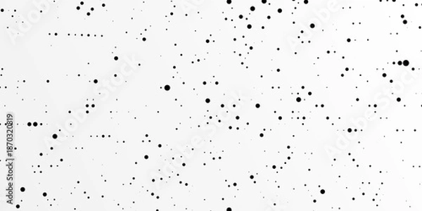 Fototapeta Abstract halftone pattern dot background texture. Liquid effect overlay grunge dots distress linear vector.