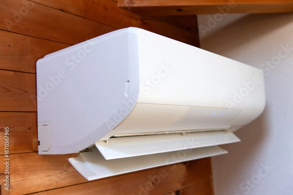 Fototapeta エアコンで部屋を…