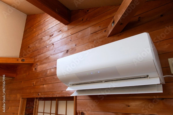 Obraz エアコンで部屋を…