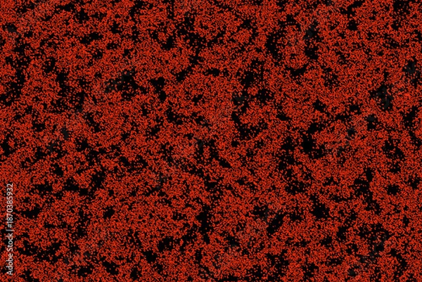 Obraz 
Red and black abstract graphic resource with 3D graphic elements.