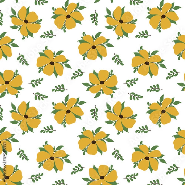 Obraz seamless floral pattern