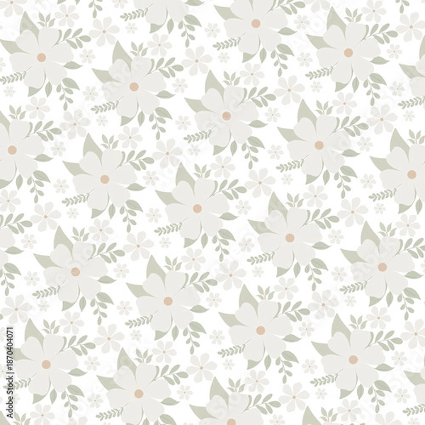 Obraz seamless pattern with flowers